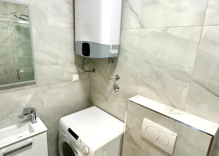 דירה Infinito, New Modern 73m2, Sea View